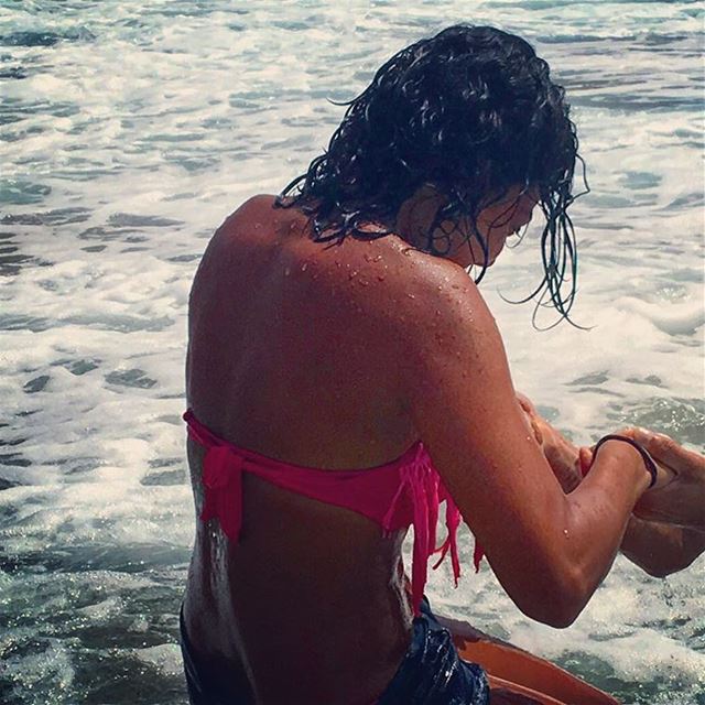 Sea Salt and Sun bathed ⚓️  vitaminsea beach  summer  lebanon  tyre ... (Nakoura)