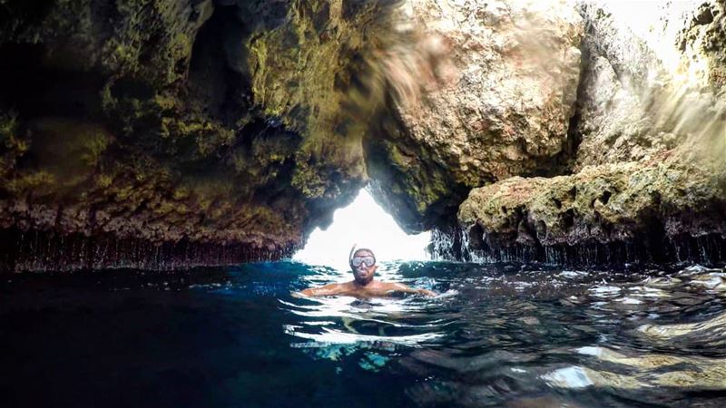  SeaCave  Snorkeling  Ramkin  Island  Tripoli ... (Ramkîne)