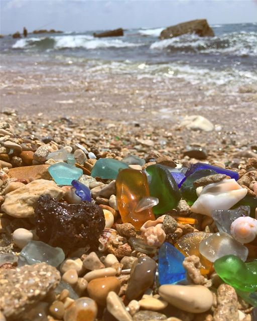 Seaglass..💎🐚... seaglass  beach  tyre  sour  tyrepage  livelovetyre ...