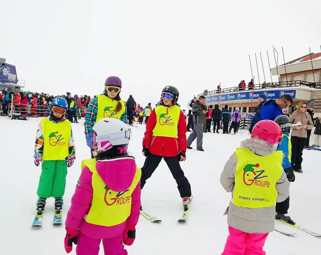 See you on the slopes groupez  skischool  mzaar  lebanon ... (Lebanon)