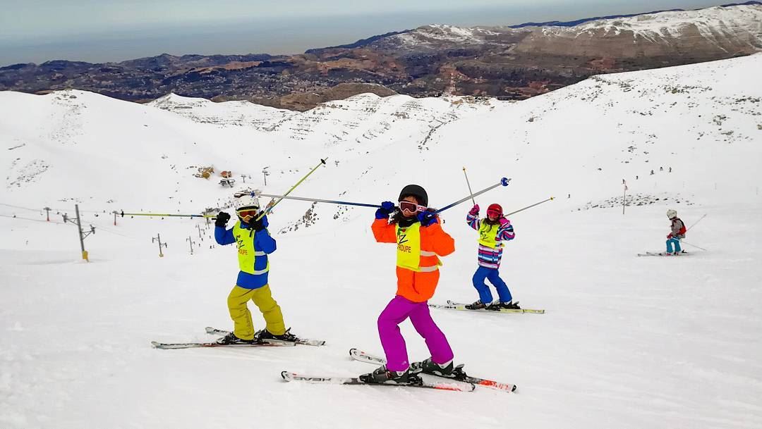 See you on the slopes groupez  skischool  mzaar  lebanon  sportsexperts ... (Lebanon)