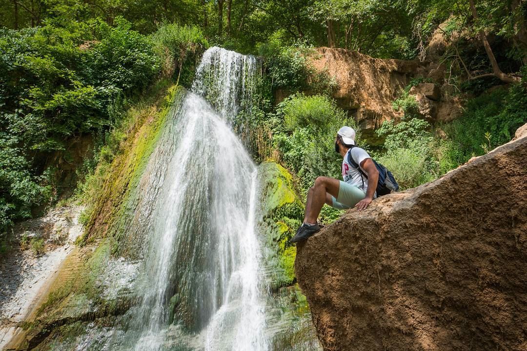 Seeking the falls of Kfar Helda  vsco  lebanon ... (Bsatin Al-Ossi Waterfalls)