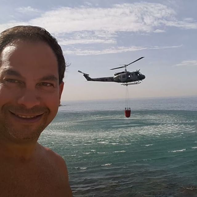 Selfie and "The Lebanese Army Helicopter" khalfiii (Solemar, Kaslik)