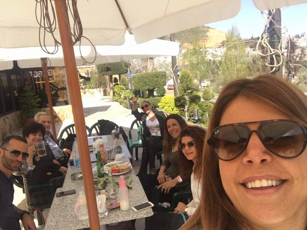 Selfie with friends at  jalsat  restaurant  mayrouba  faraya ... (Jalsat)
