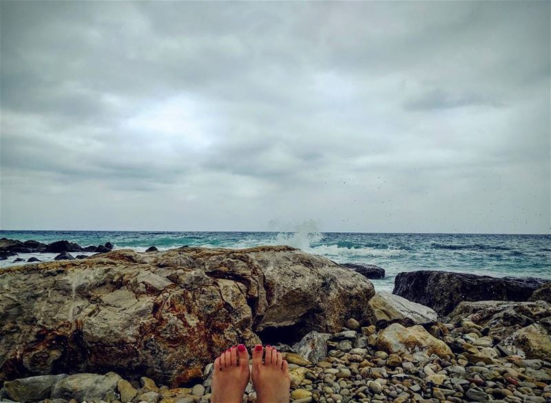 Serenity at its best batroun  lebanon  beach  peace  awesomeearth ... (Al Batrun, Liban-Nord, Lebanon)