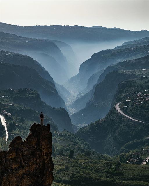 Serenity found at this beautiful Holy Valley 🙏❤️ (Kadisha Valley)