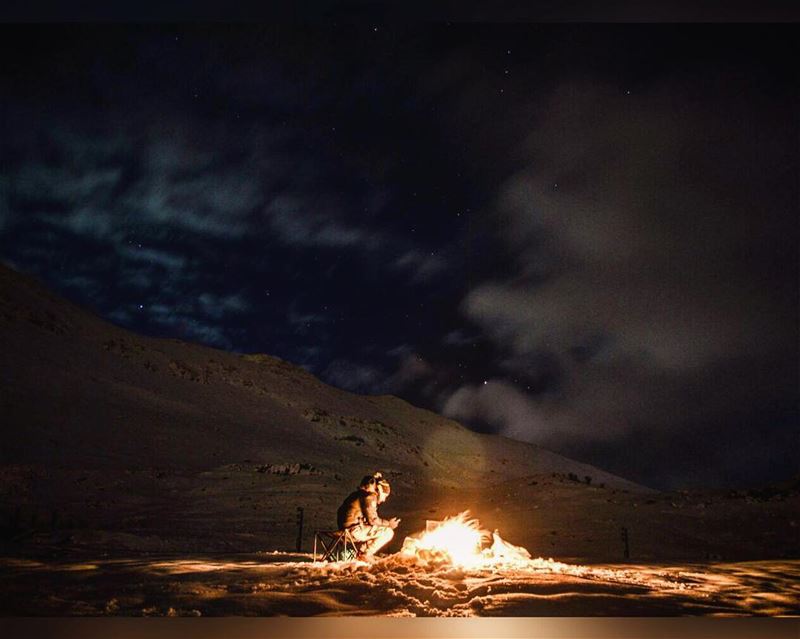 Serenity! 🔥❄️Photo by 📸@elieggemayel ( no filter used or needed )... (Sanine Mountains)