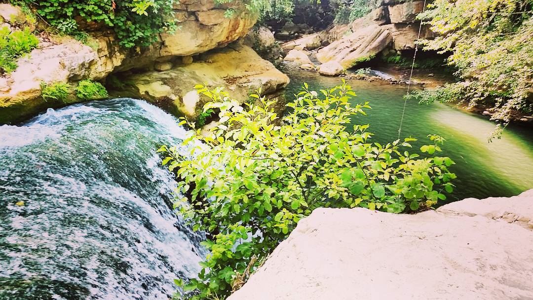  serjbel  chouf  lebanon  summer  waterfall  love  green  nature  tree ... (Serjbel)