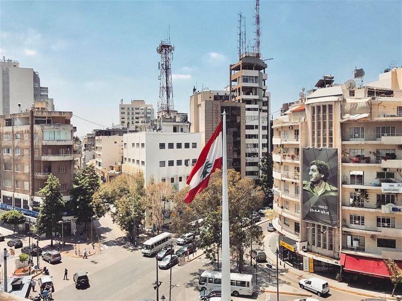 Sessine square  lebanon🇱🇧 ... (Achrafieh, Lebanon)