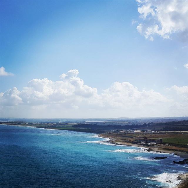 Sexy curves of lebanese southern coastline sea  vitaminsea  lebanon ...