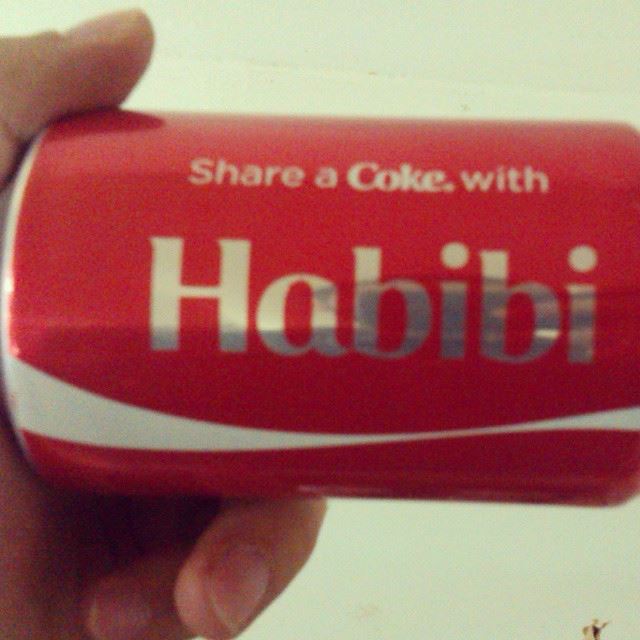 Share a coke with habibi 