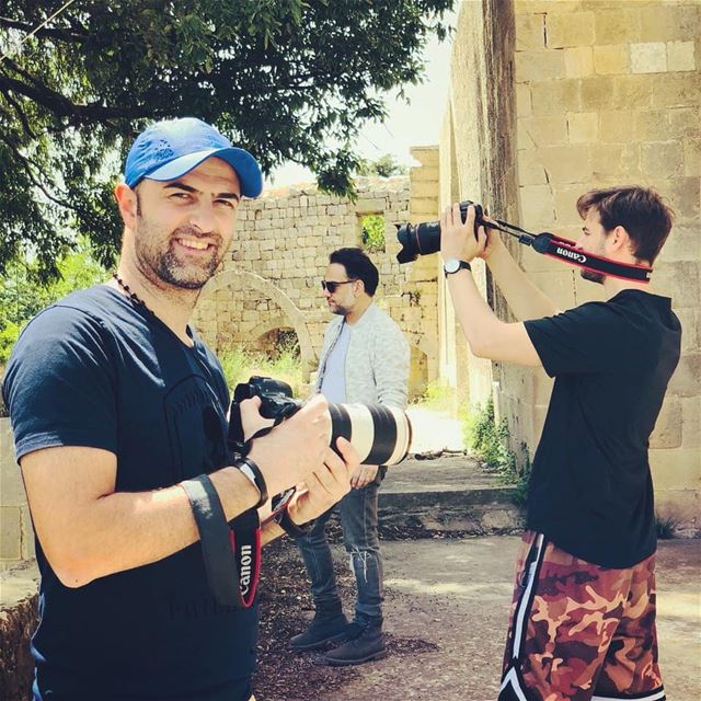 Shooting with the best, Salim Assaf salimassaf  salim_assaf  videoclip ... (Baadarâne, Mont-Liban, Lebanon)