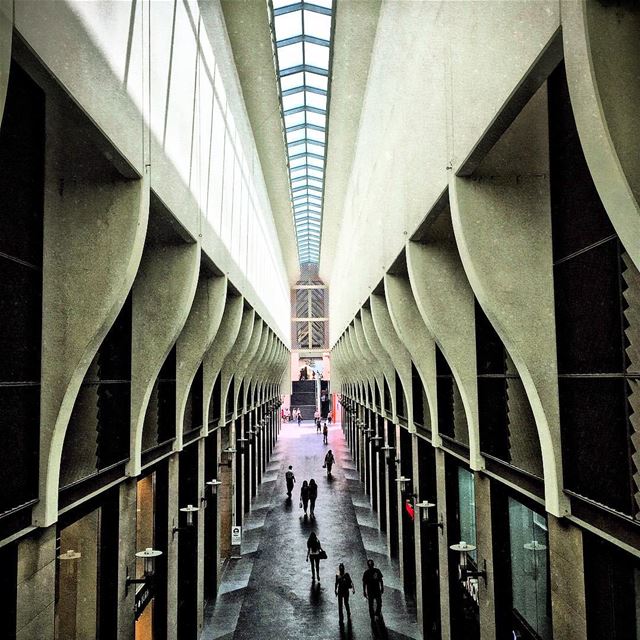 Shopping at the modern day Beirut Souks. This site has a played an... (Beirut Souks)