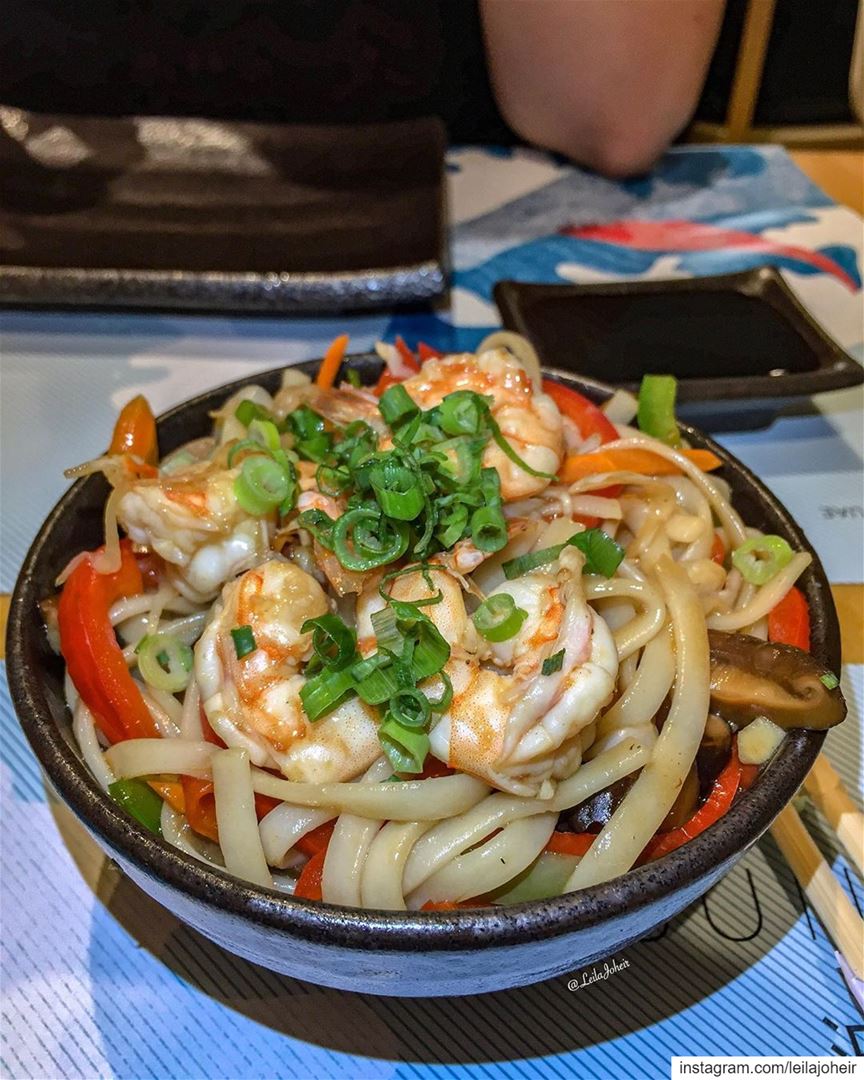  shrimp  noodles  foodie  chinesefood  wok  thewok  liveloveeat ... (Achrafieh, Lebanon)