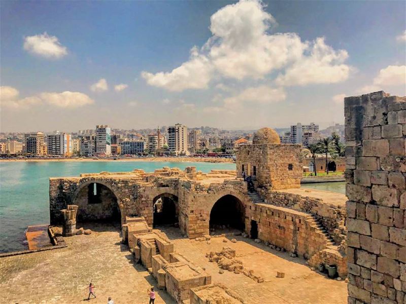 Sidon Sea Castle sidon  lebanon  lebanonlove  lebanon_hdr  monbeauliban ... (Sidon Sea Castle)