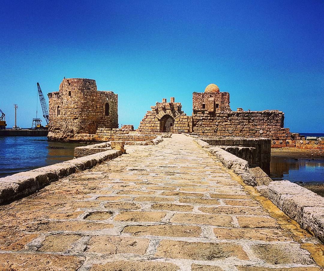 Sidon Sea Castle  Sidon  Lebanon  SidonSeaCastle  SeaCastle  Insta_Jezzine... (Sidon Sea Castle)