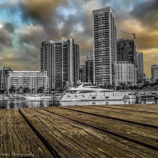 Silence is the most powerful scream.. ______________________________... (Beirut Water Front Zaytouna Bay)