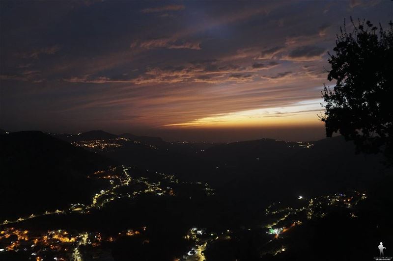 Silence isn't empty, is full of answers... landscape  chouf  night ...