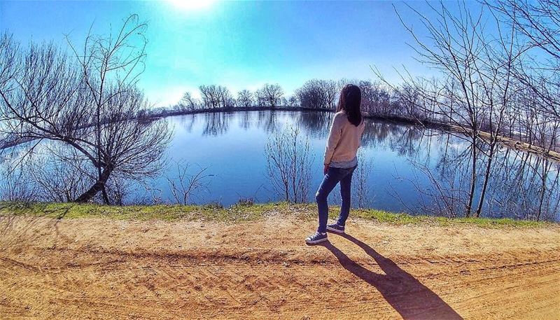 Silence  nature 🍀 zahle  taanayel  lake  livelovetaanayel ...