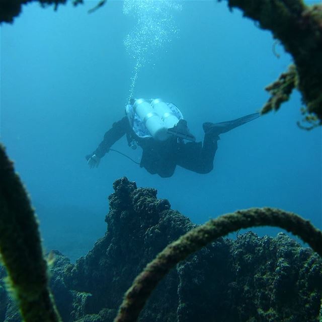 Silence of the blue world -  ichalhoub in  jounieh  Lebanon shooting with...