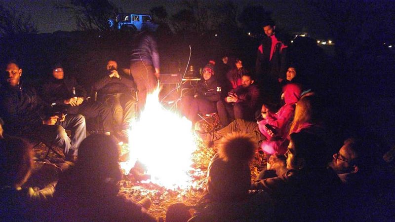 Simplicity is the Ultimate Sophistication ⛺🔥 (Qaa Er Rîm, Béqaa, Lebanon)