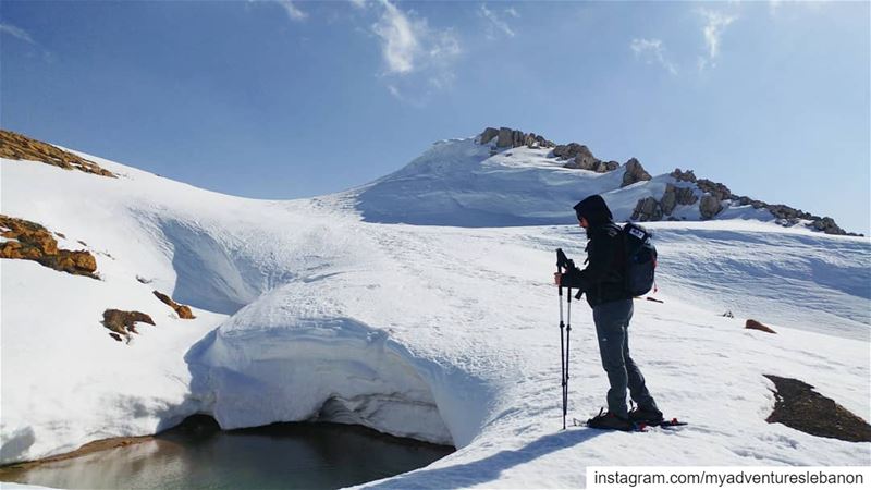 Simply beautiful🌎 myadventureslebanon  mountaineering  choosemountains ... (Lebanon)