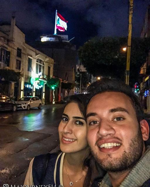 Since I take my 🇨🇦 flag everywhere princess decided to pose with a 🇱🇧... (Beirut, Lebanon)