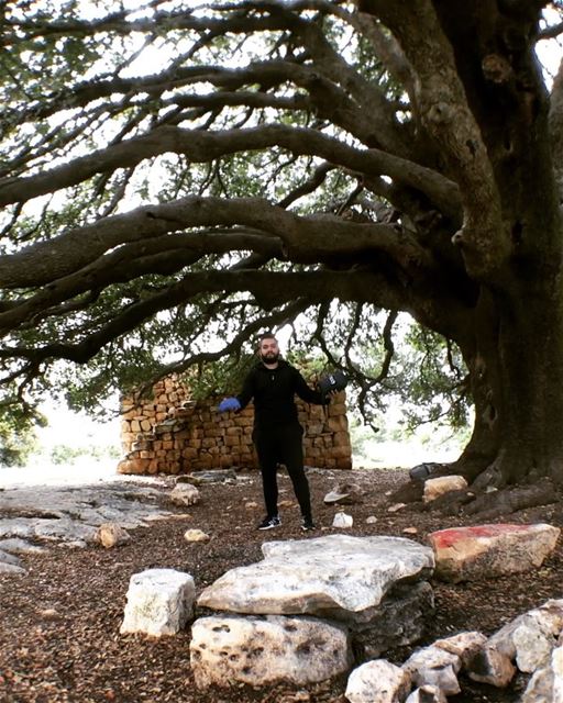 Since you’re all “Jumping into 2018”, I’ll stay here jumping into... (Tannurin At Tahta, Liban-Nord, Lebanon)