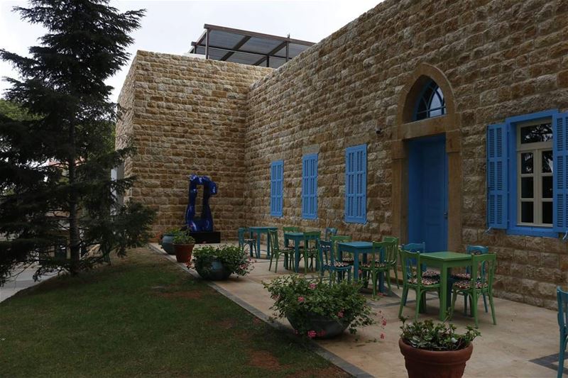 Sit down, drink your  coffee , feel the  freshair and enjoy  colors of ... (Beit Meri, Mont-Liban, Lebanon)