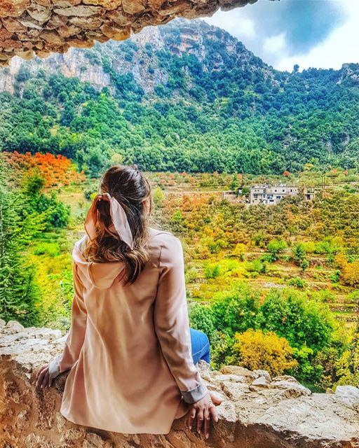 Sitting on a 4th century frame, with a spectacular autumn view and a... (Mar Antonios-Kozhaya)