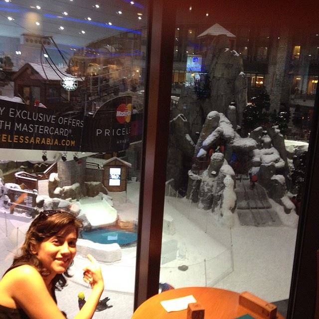  ski dubai realsnow mall_of_the_emirates 9pm anytime -no snow in  lebanon ~
