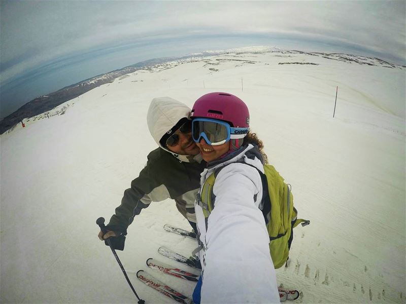  skiing  withhim  mzaar  selfie  highestslope  ski  snow  mountains ...