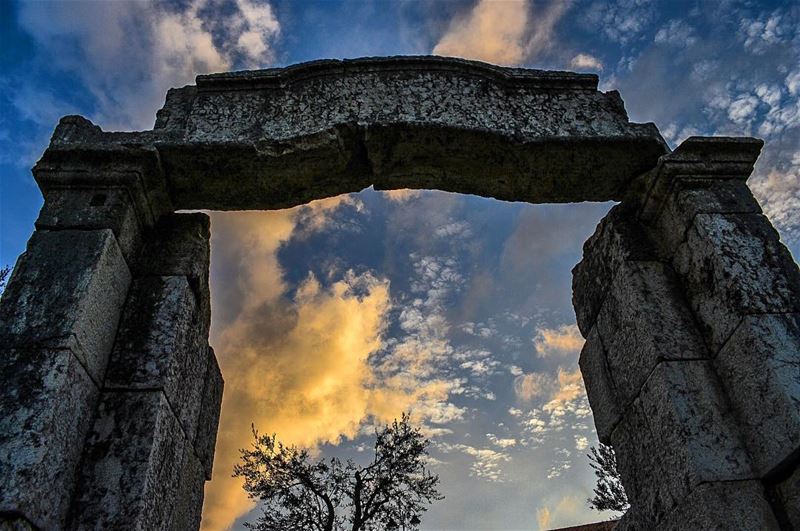 Sky Gate-📍Beit Mery, Phoenician Roman Village, Lebanon 🇱🇧 - beitmery ... (Beit Meri, Mont-Liban, Lebanon)