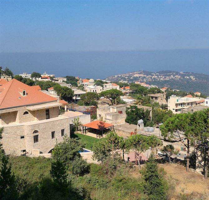 ¶ Sky is not the Limit, It's just the View 🌤️🌁 lebanon  abey ... (Abey, Mont-Liban, Lebanon)