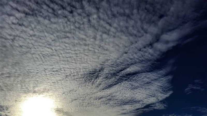 Sky painting.   clouds  cloudporn  lebanon  sky  beautiful  blue  bluesky ...