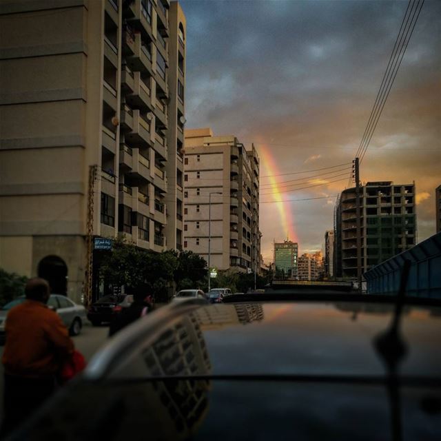Sky's line of fire -  ichalhoub in  Tripoli north  Lebanon shooting with a...