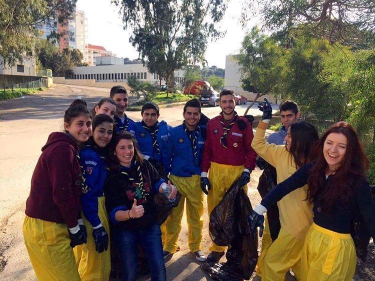 Slam dunk with the Lebanese Scouts of Fanar and  sunshinesquad of new ...