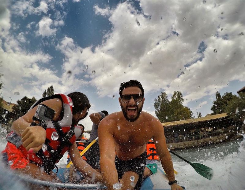 Small Idea of the Week end? Rafting in El Assi River, in Hermel Bekaa,... (Al Assi River-Hermel, Lebanon)