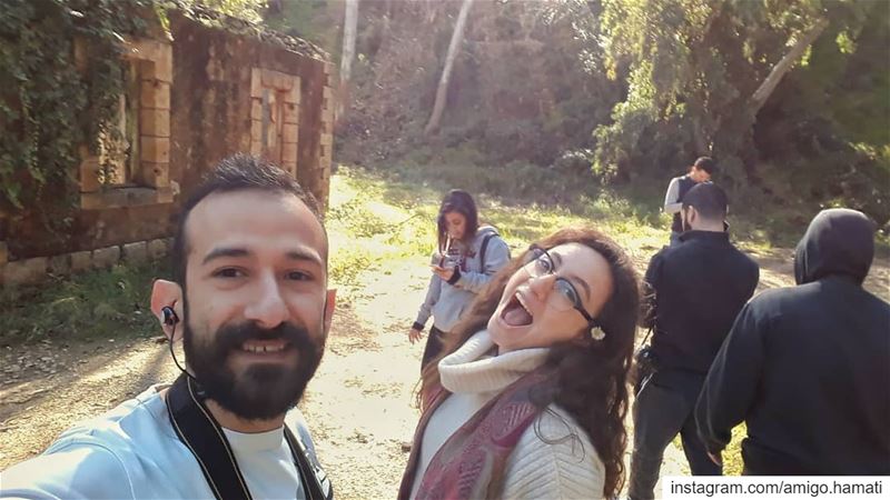 Small trip with the team .@lebaneseurbex ... uglybeirut بيروت_مش_بشعة (Mount Lebanon Governorate)