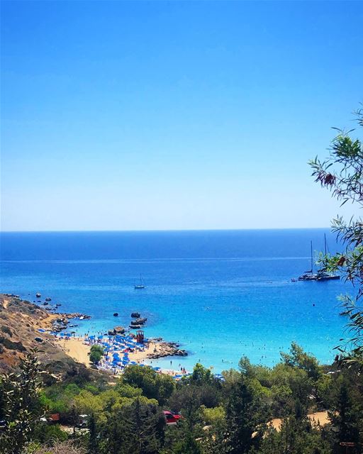 Smell the sea...feel the sky... let your soul and spirit fly!!•••••... (Konnos Beach)