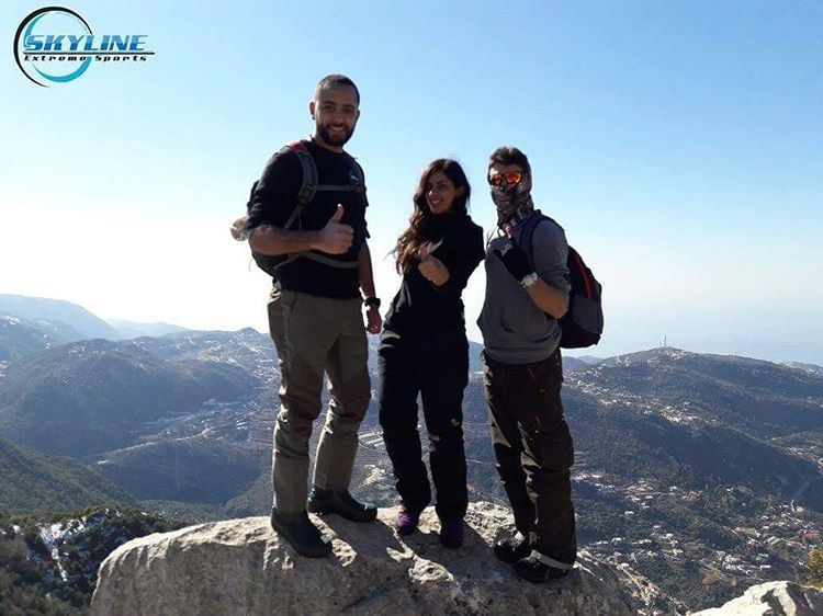  snow  hiking @jabalmoussa  newtrail  addlifetoyourdays ...