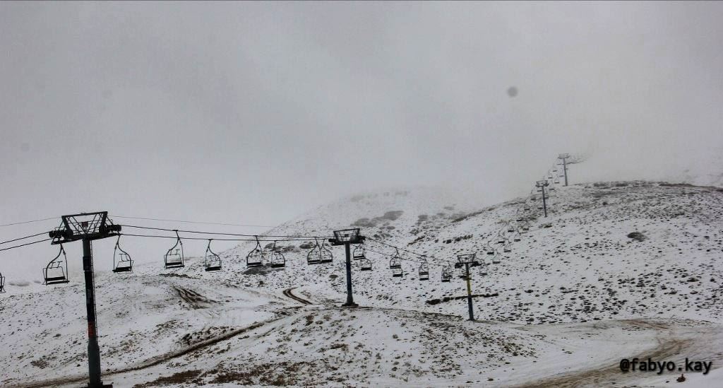 Snow is here..❄️🌨️☃️❄️...  Lebanon *************************************** (Wardeh Kfardebian)