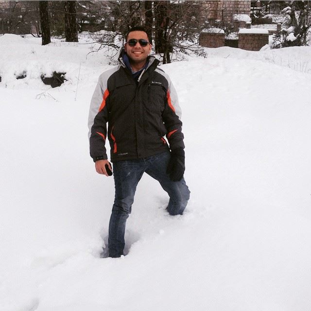  snow lebanon amazing cold cool 🏂