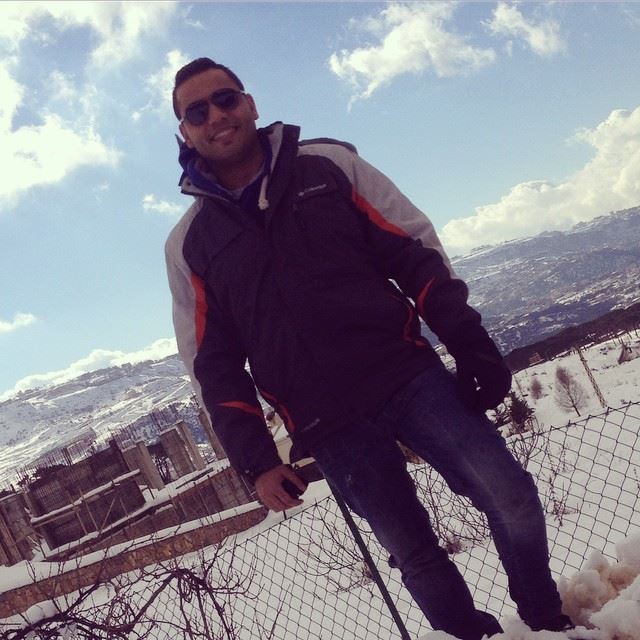 snow lebanon amazing cold cool 🏂