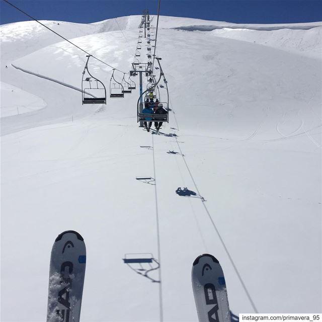  snow  ski  dayoff  mountains  lebanon  sunny  outdoors  slopes  skilift ... (Faraya, Mont-Liban, Lebanon)