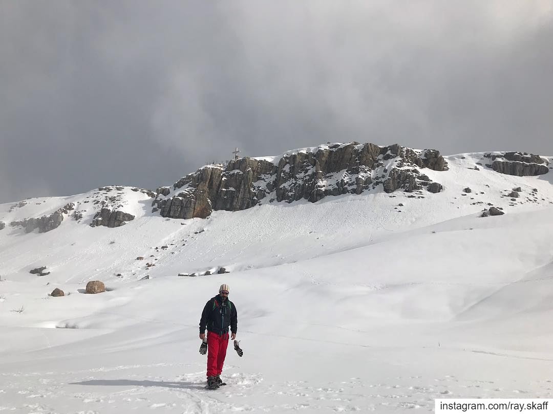 Snow wandering‼️.... ............... lebanon  nature ... (Hotel Snow Cliff)