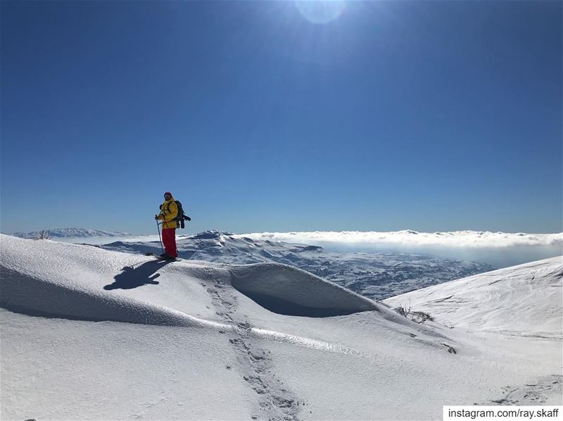 Snow‼️.... ............... lebanon  nature  landscape ... (Snow Freak)