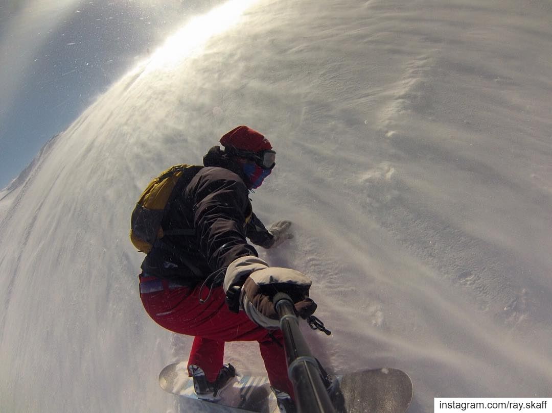 Snowboarding madness‼️.... ............... lebanon ... (The Slopes)