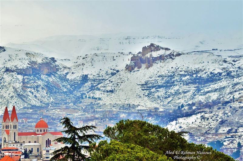 Snowflakes are kisses from heaven ❄❄❄ | Like my photography Facebook page ╰ (Bsharri, Lebanon)