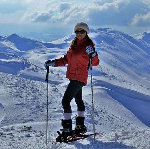 Snowshoeing  lebanonspotlights  lebanon  beautifullebanon lebanonscenery ...